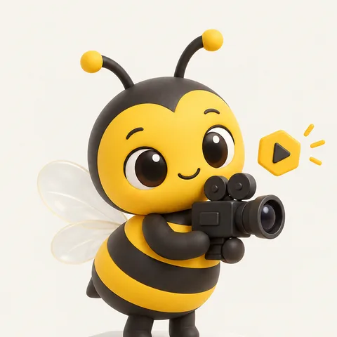 Art Berisha, as our bee mascot