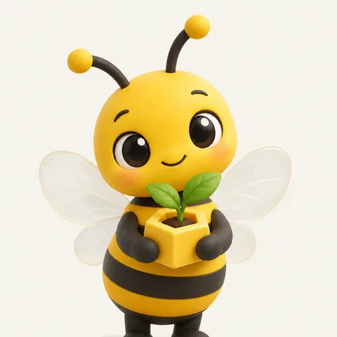 Blendi Berisha, as our bee mascot